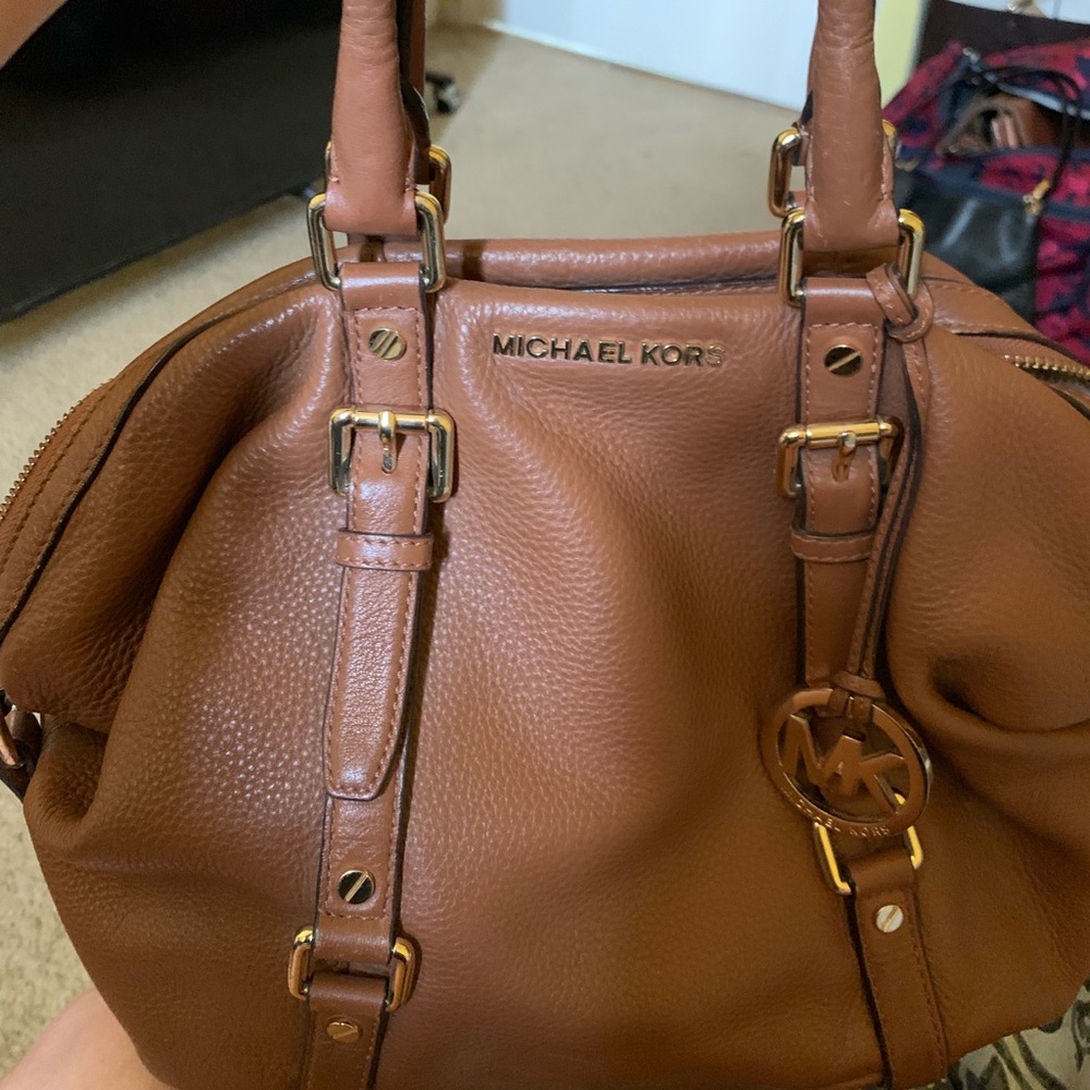 Leather Michael kors bag